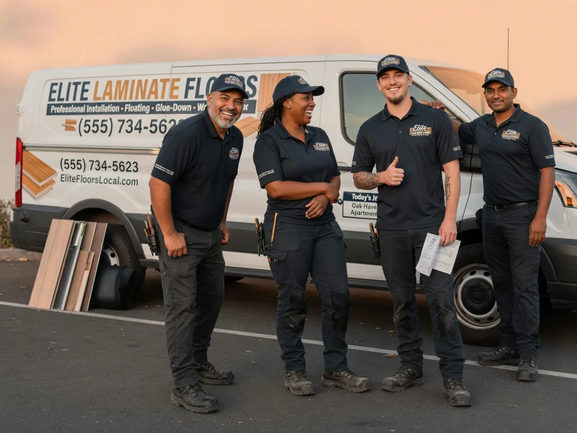 Laminate flooring installation company in Milford, CA